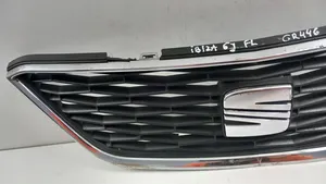 Seat Ibiza IV (6J,6P) Front bumper upper radiator grill 