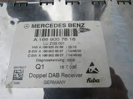 Mercedes-Benz ML W166 Wzmacniacz anteny A1668202089