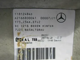 Mercedes-Benz CL C216 Wykładzina podłogowa tylna A2166800041