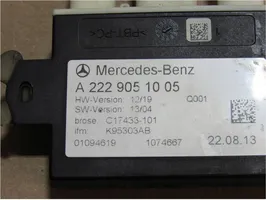 Mercedes-Benz E AMG W212 Bagažinės dangčio valdymo blokas A2229051005