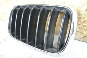 BMW X5 F15 Grille calandre supérieure de pare-chocs avant 7316076