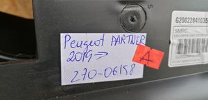 Peugeot Partner Support de radiateur sur cadre face avant 9816870880