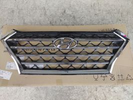 Hyundai Tucson LM Etupuskurin ylempi jäähdytinsäleikkö 86351D7600