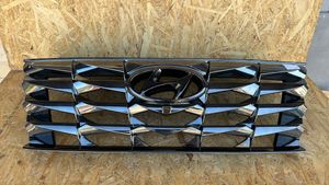 Hyundai Tucson IV NX4 Maskownica / Grill / Atrapa górna chłodnicy 86391CZ000