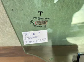 Tesla Model Y Vetro del finestrino della portiera anteriore - quattro porte 43R011693