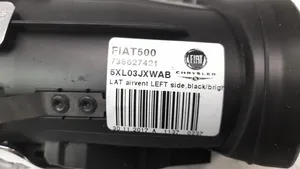 Fiat 500 Griglia di ventilazione centrale cruscotto 735627421