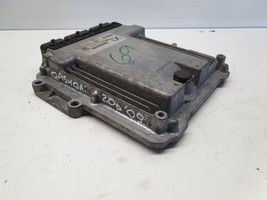 Nissan Qashqai Unité de commande, module ECU de moteur 0281014859