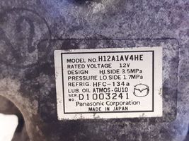 Mazda 6 Compresseur de climatisation H12A1AV4HE