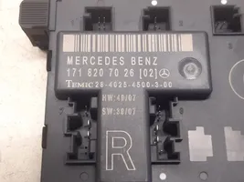 Mercedes-Benz SLK R171 Centralina/modulo portiere 1718207026