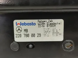 Mercedes-Benz S W220 Szyberdach / Komplet 