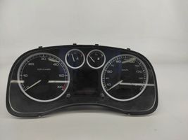 Peugeot 307 Compteur de vitesse tableau de bord 
