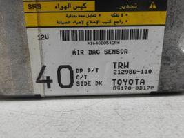 Toyota Yaris Unidad de control/módulo del Airbag 
