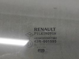 Renault Twingo II Rear door window glass 