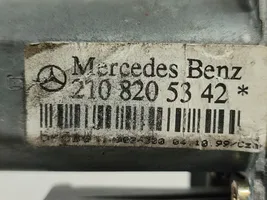 Mercedes-Benz E W210 Mechanizm podnoszenia szyby tylnej bez silnika 