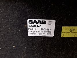 Saab 9-3 Ver2 Wykładzina podłogowa bagażnika 12800587