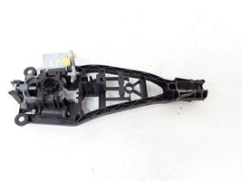 Opel Astra H Klamka/wspornik zewnętrzny drzwi przednich 24463525