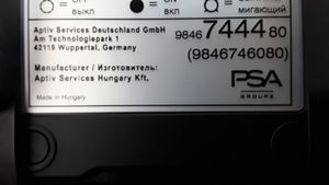 Peugeot 3008 II Kabel do ładowania samochodu elektrycznego 9846746080