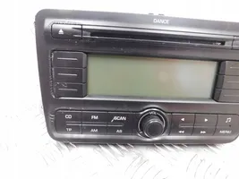 Skoda Fabia Mk2 (5J) Panel / Radioodtwarzacz CD/DVD/GPS 5J0035161A