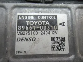 Toyota Yaris Engine control unit/module 896610D310