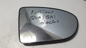 Nissan Qashqai Verre de rétroviseur latéral 