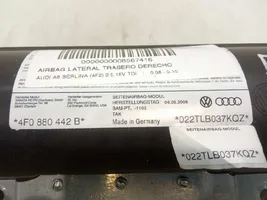 Audi A6 S6 C6 4F Надувная подушка для задней двери 4F0880442B