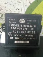 Mercedes-Benz E W211 Muut ohjainlaitteet/moduulit A2118200985