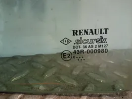 Renault Scenic I Mažasis "A" galinių durų stiklas 