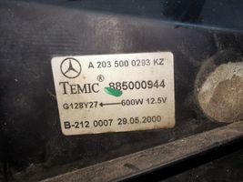 Mercedes-Benz C W203 Elektryczny wentylator chłodnicy A2035000293