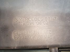 Mercedes-Benz S W140 Ilmansuodattimen kotelo 1190940402