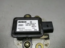 Volkswagen PASSAT B5 Sensore di imbardata accelerazione ESP 4B0907655