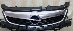 Opel Vectra C Griglia superiore del radiatore paraurti anteriore 13260023