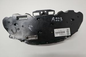 Audi A5 8T 8F Spidometrs (instrumentu panelī) 8T0920983