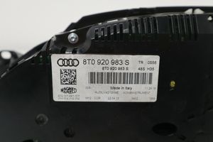 Audi A5 8T 8F Spidometrs (instrumentu panelī) 8T0920983