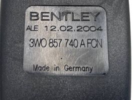 Bentley Continental Etuistuimen turvavyön solki 3W0857740A