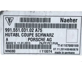 Porsche 911 991 Wykładzina podłogowa tylna 99155103102