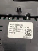 BMW 6 F12 F13 Panel klimatyzacji 928535201