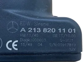 Mercedes-Benz A W176 Alarmes antivol sirène A2138201101