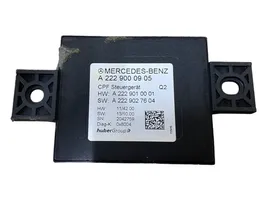 Mercedes-Benz C W205 Kameras vadības bloka modulis A2229000905