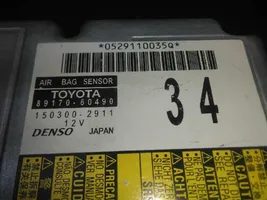Toyota Land Cruiser (J150) Centralina/modulo airbag 