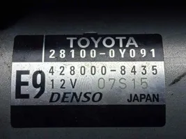 Toyota Yaris Motorino d’avviamento 