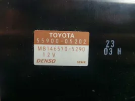 Toyota Avensis T250 Oro kondicionieriaus/ klimato/ pečiuko valdymo blokas (salone) 