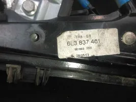 Seat Ibiza II (6k) Etuoven manuaalinen ikkunan nostin 6L3837461