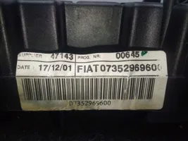 Fiat Stilo Panel lighting control switch 07352969600