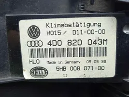 Audi A8 S8 D2 4D Centralina del climatizzatore 