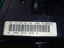 Volkswagen Passat Alltrack Compteur de vitesse tableau de bord 3B0920805G