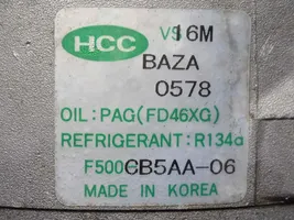 Hyundai Accent Ilmastointilaitteen kompressorin pumppu (A/C) F500CB5AA06