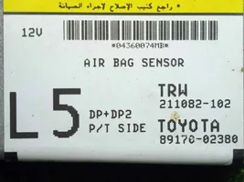 Toyota Corolla Verso E121 Sterownik / Moduł Airbag 