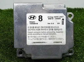 Hyundai Elantra Oro pagalvių valdymo blokas 