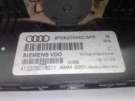 Audi A3 S3 8P Блок управления кондиционера воздуха / климата/ печки (в салоне) 