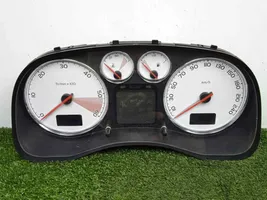 Peugeot 307 Compteur de vitesse tableau de bord 